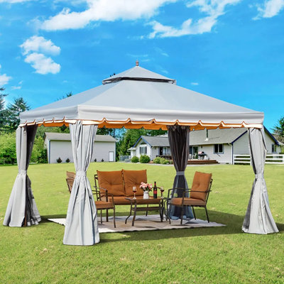 Cantarero 12 Ft. W X 10 Ft. D Metal Vault Gazebo