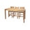 Huntington 4 - Piece Solid Wood Dining Set