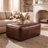 Capa Full Grain Genuine Italian Leather Ottoman-2064774830