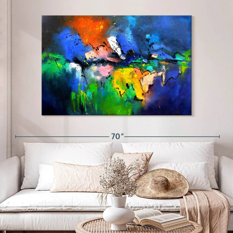 Avery A Burst Of Colours, 34" H x 51" W