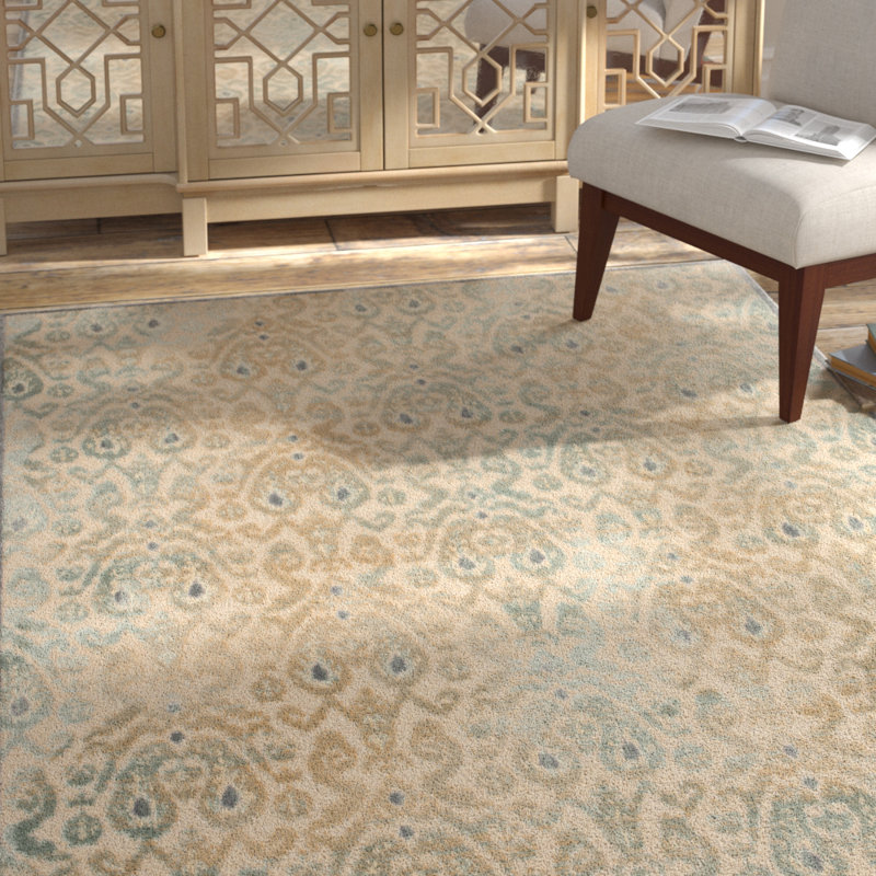 Saint-Michel Performance Ikat Rug, Rectangle 5'3" x 7'6"