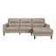 Canapé modulaire en cuir fleur 2 pièces Living Room