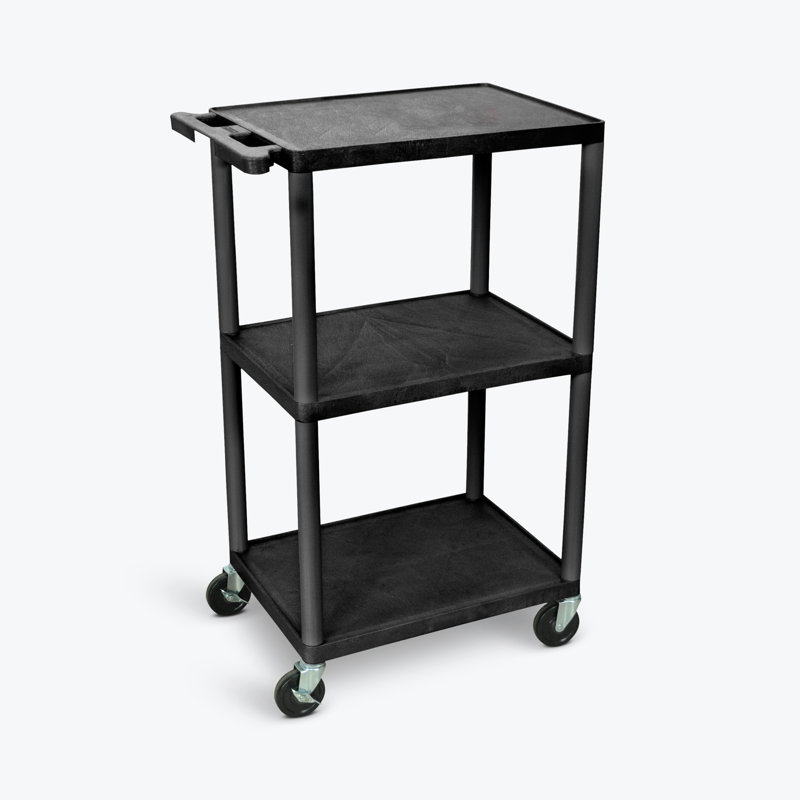 Chariot audiovisuel de table Tuffy High, H 42 po x l 24 po x P 18 po
