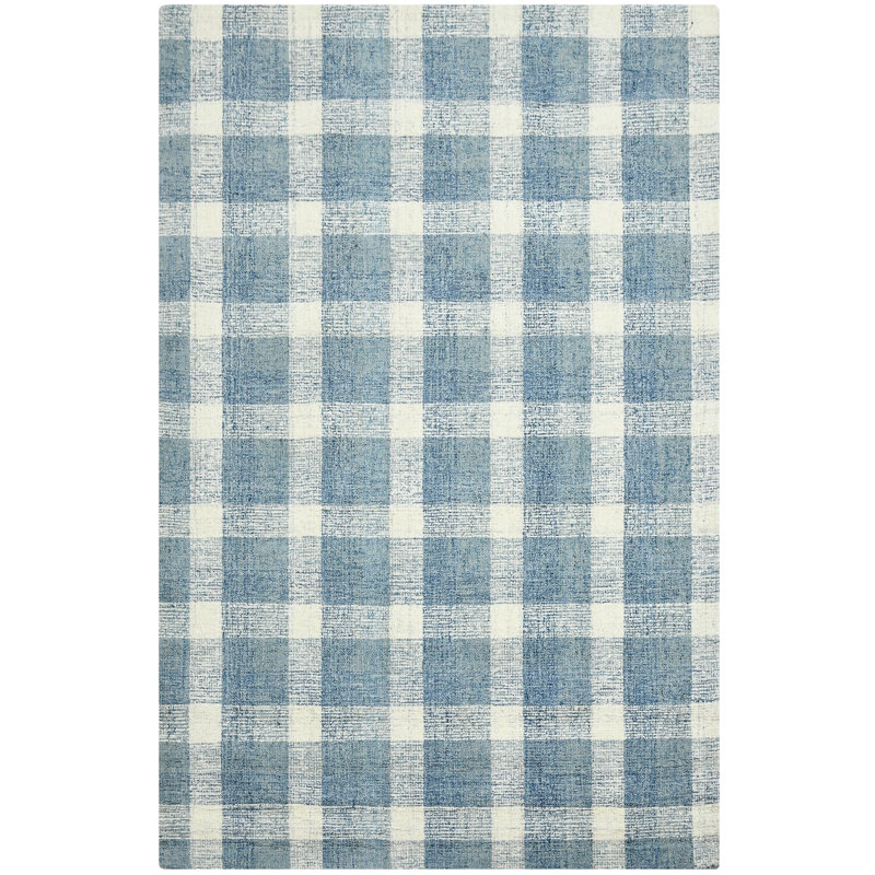 Maney Hand Tufted Wool Indoor Rug, Rectangle 3'6" x 5'6"