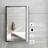HOMCOM Bathroom Mirrored Cabinet