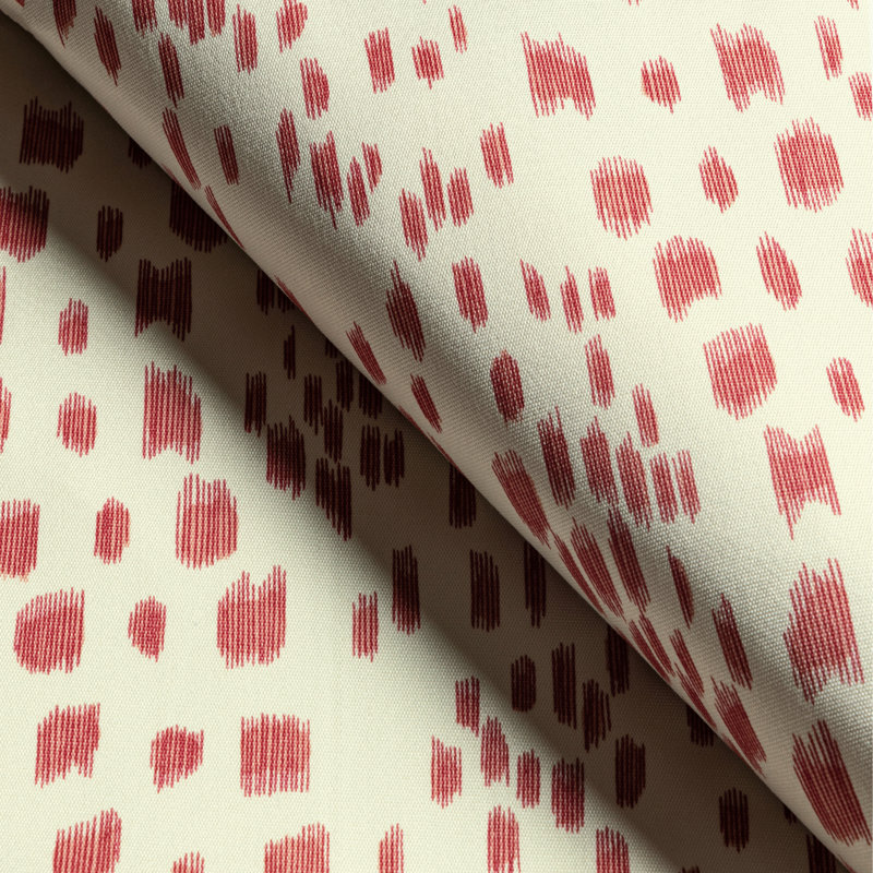 En Vacances II Les Touches II Fabric, Berry