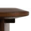 Table de bout carrée en bois d'acacia