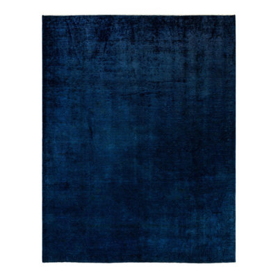 Tapis bleu unique 8 pi 10 po x 11 pi 5 po Xyliana
