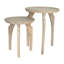 Tables gigognes en bois massif Cambelle