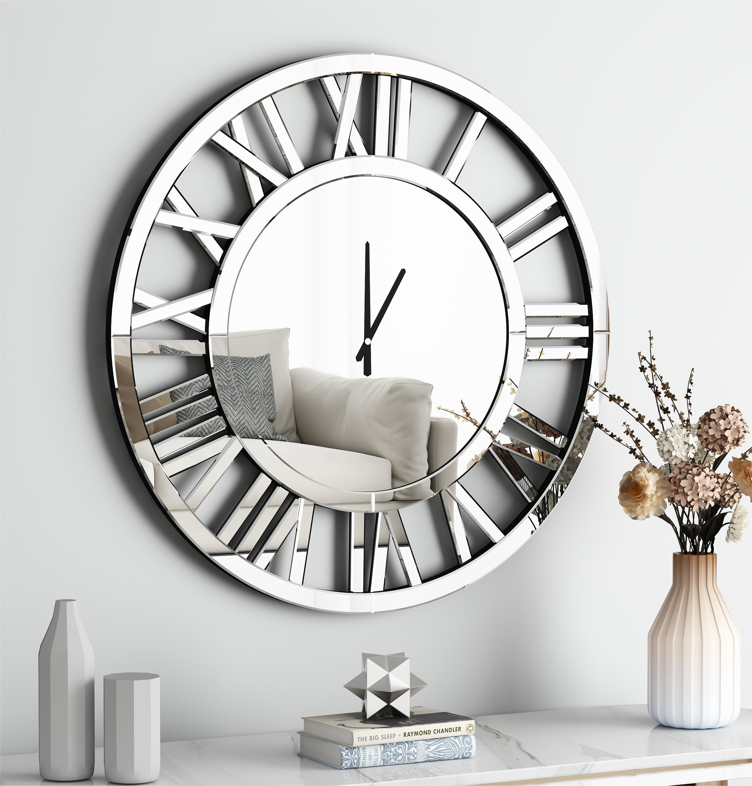 Everly Quinn Marielisa Round Wall Clock & Reviews | Wayfair