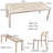 Walnut Rectangular Dining Table Set 31.5 W Dining Set-102481640