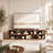 Dark Walnut Modular TV Stand