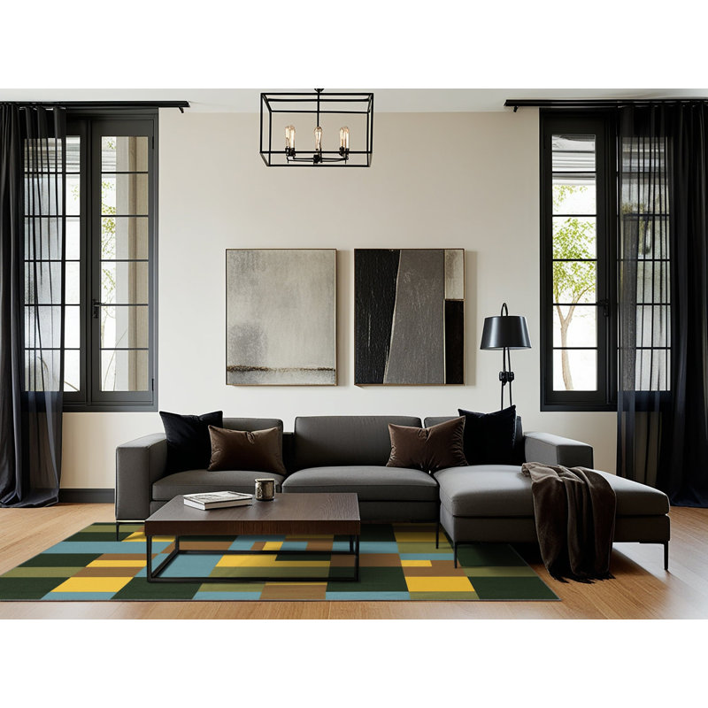 Tapis cubique, Rectangle 4pi x 6 pi