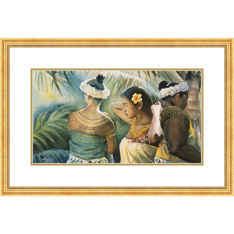 Waiting for Dancing by Chen Xiaoping - Single Picture Frame Painting