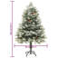Christmas Tree with LEDs and Pine Cones Green Holiday Decor-1707545135