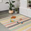 Alfresco Striped Recycled P.E.T Hand Woven Indoor / Outdoor Area Rug-1116590029