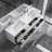 Dhruven 72 Inch Fully Assembled Double Floating Bathroom Vanity With Solid Surface Sink-104189148