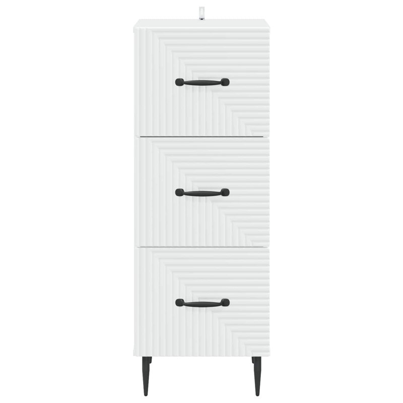 Metal Rectangle Accent Chest, 89.5cm H x 33cm W x 34.5cm D