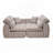 Woven Chenille Striped Compression Sofa-698166441