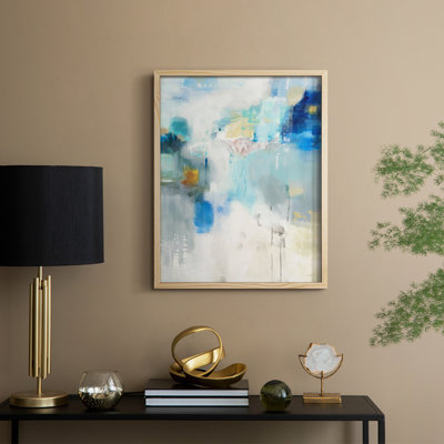 Celeste Motion I, reproduction encadrée - bois massif