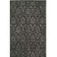 Floral Area Rug in Gray-1783725128