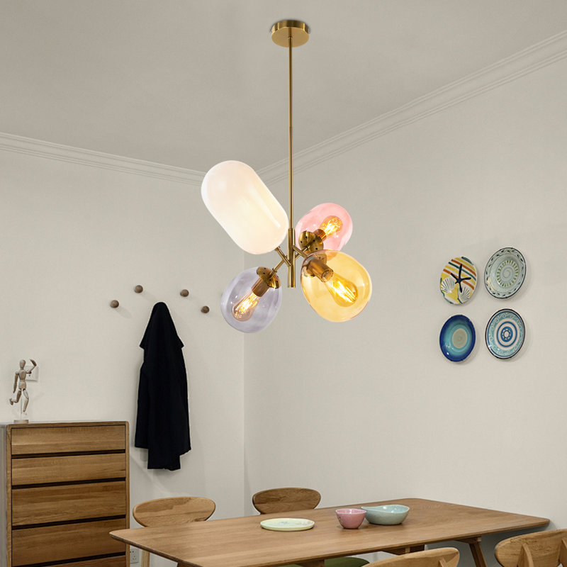 Durian 4 - Light Sputnik Modern Linear Chandelier