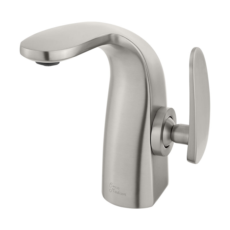 Château Single Hole, Single-Handle, Bathroom Faucet, Brushed Nickel