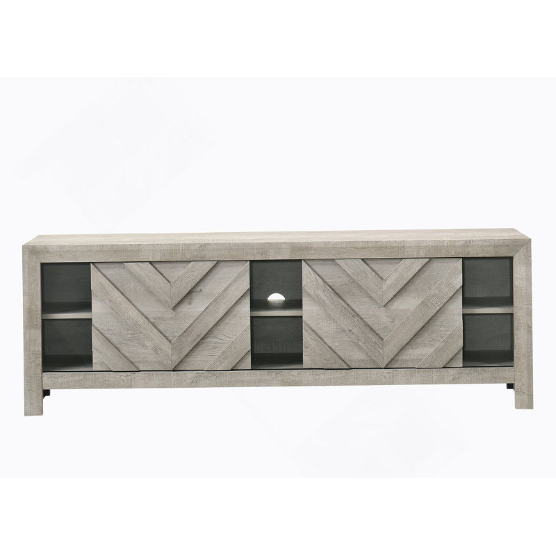 Meuble télé 1pc, Gris clair