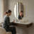 Oval Metal Wall Mirror-69670863-69670861