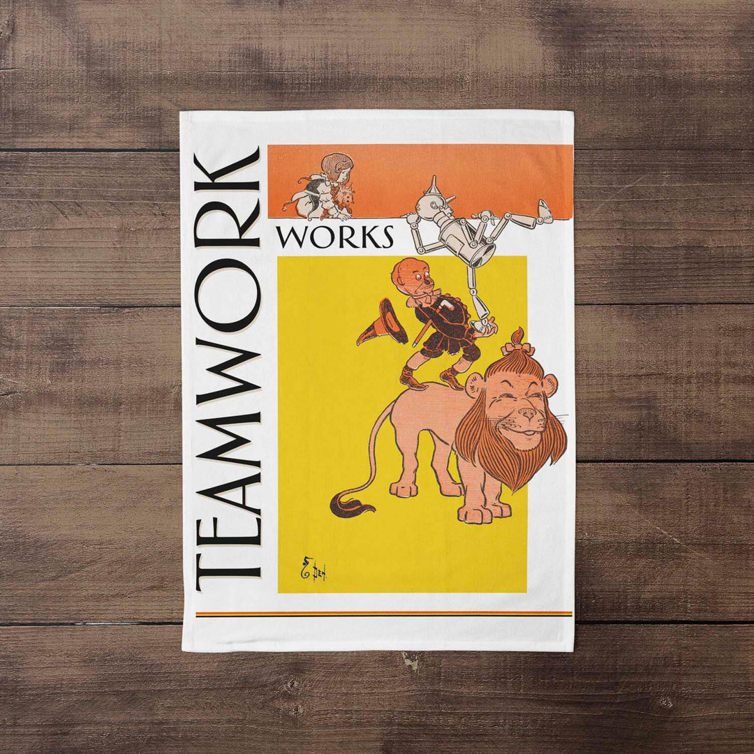 Teamwork Group - the Wizard of Oz Tea Towel