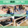 Gosports 7 Ft 3-in-1 Multi Game Pool Table Set with Dining, and Table Tennis Game Includes Bench