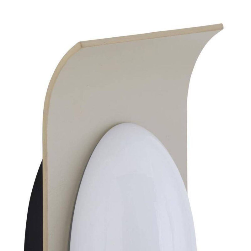 Jeter 1 - Light LED Armed Sconce, Bone