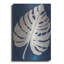  «Monstera bleu marine» par Cindy Jacobs, art mural en métal, 24 po x 36 po
