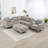 10 - Piece Upholstered Sectional-873405805