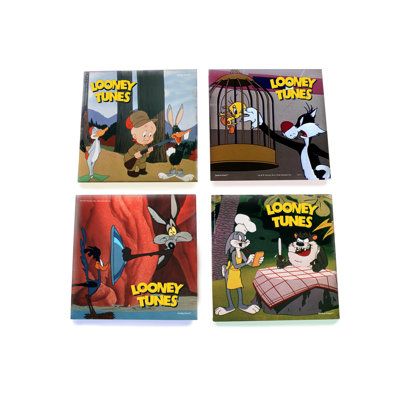 Looney Tunes (Classic Toons) Glass Print Coaster