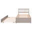 Cadre de lit avec lit gigogne, lit plateforme, lits-1414083615