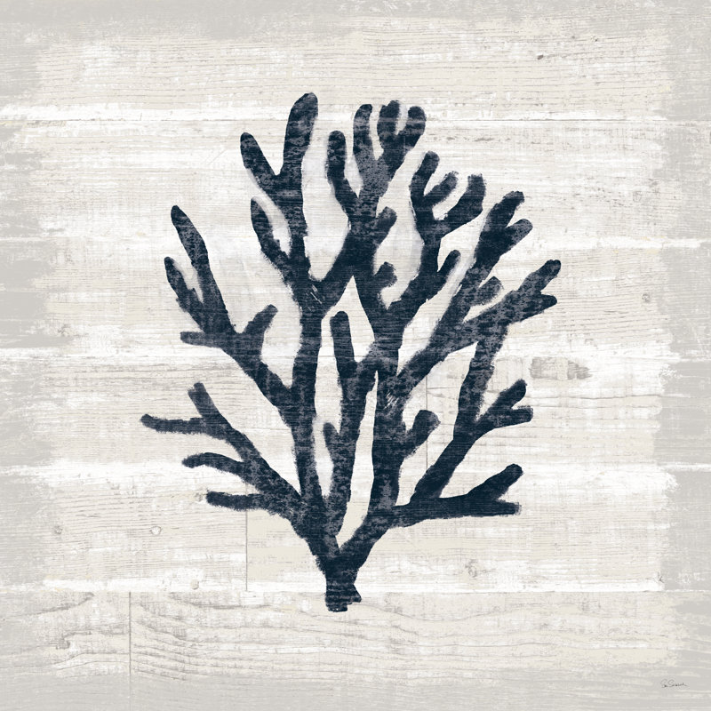 Driftwood Coast VII Blue by Sue Schlabach - Wrapped Canvas Painting, 91cm H x 91cm W