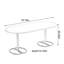 Bureau pratique et exquis jaune vif-1403389146