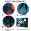 Décoration murale en bambou orange et bleu Nirvana-1671876962-1671876990