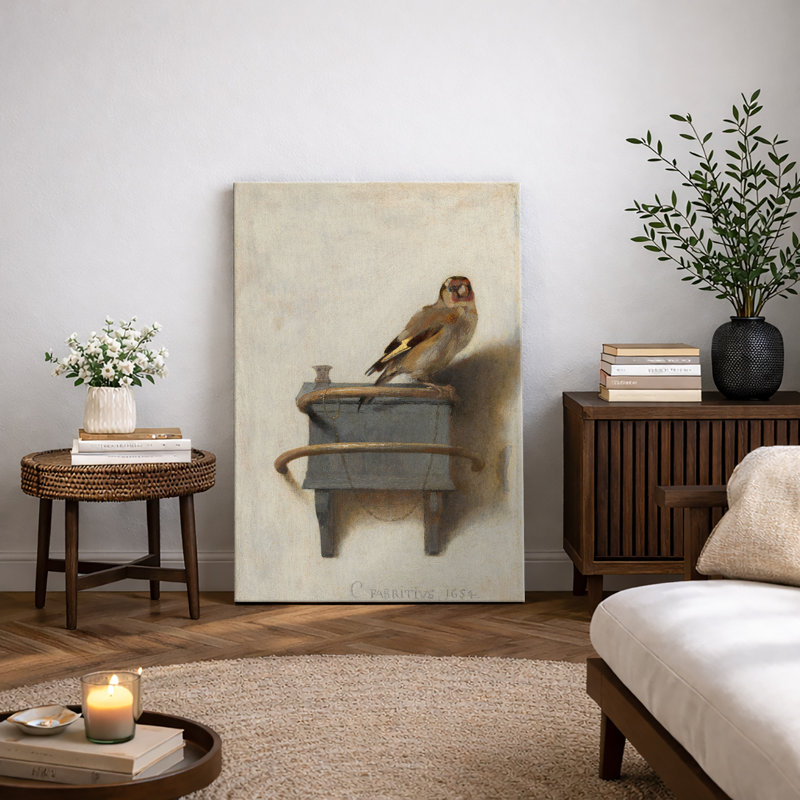 Illustration de nature morte d'oiseau minimaliste, images de décor animalier moderne neutre, impression sur toile encadrée, impression numérique