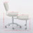 Meditation Chair Plus, Cross Legged Chair With Wheels, Adhd Chair, Criss Cross Desk Chair With Lumbar Support And Adjustable Stool, Flexible Design For Fidgety Sitters, Ivory-1544282657