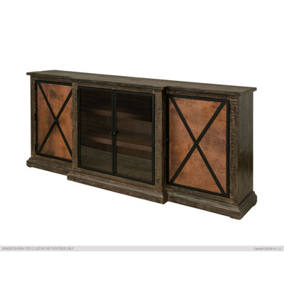 78.25'' Solid Wood Console Table