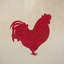 Tablier de cuisine coq volant