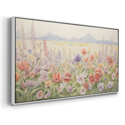 Botanical Series-CCXL- Toile tendue avec châssis tendue, prête à être accrochée