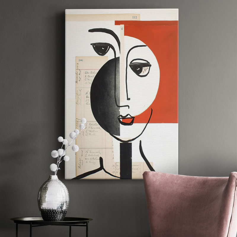 " Faces Of A Century IV ", 12" H x 8" W x 1.5" D