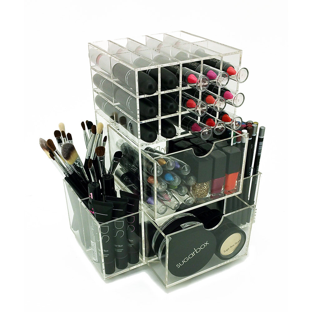 Stillwater Acrylic Makeup Organizer The Holiday Aisle®