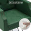 Fauteuil de coiffeuse à pompe hydraulique pour coiffeur, coiffeuse avec garniture cloutée-1385956690