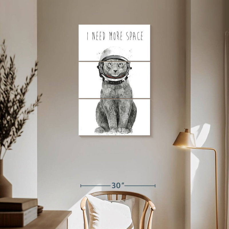 Ketti I Need More Space, 57" H x 36" W