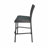 Set Of 2 Outdoor Patio Barstools, 29" Outdoors PE Rattan Armless-784757497