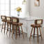 Tabouret de bar et de comptoir pivotant Lucania-377456195-362399370-347569301